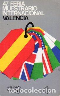 Postais: POSTAL PV07406: Publicidad 47 Feria Internacional de Valencia. Mayo 1969 - NULL