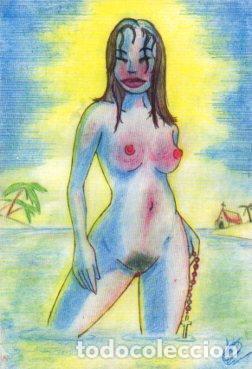 Postais: POSTAL PV07554: MUCHOCOMI. Las chicas y el verano, autor Lorenzo - NULL