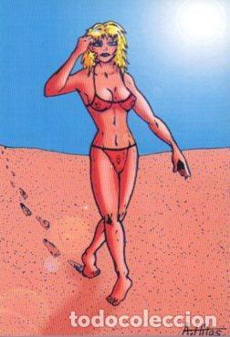 Postais: POSTAL PV07549: MUCHOCOMI. Las chicas y el verano, autor Antonio