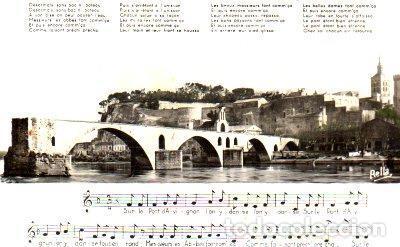 Cartoline: POSTAL PV08016: Le Pont st-Benezet et sa Chanson legendaire, Avignon - NULL