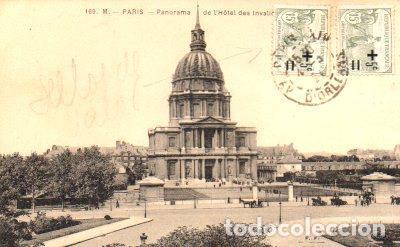 Postkarten: POSTAL PV08015: Panorama de l'Hotel des Invalides, Paris - NULL