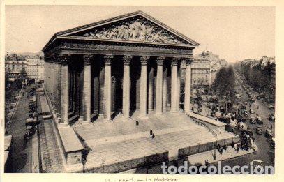 Postales: POSTAL PV08073: Paris, La Madeleine vie - Foto 1