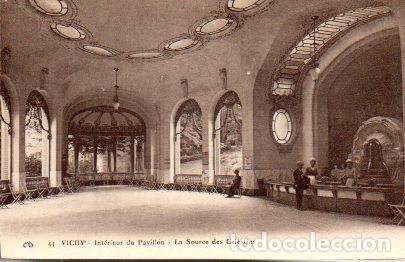 Postales: POSTAL PV08047: Interieur du Pavillon. La Source des Celestins, Vichy - Foto 1