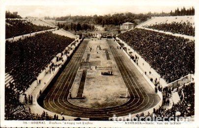 Postkarten: POSTAL PV08051: Athenes, Stade vue de la Piste