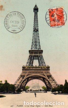Postales: POSTAL PV08301: Paris, Tour Eiffel - Foto 1