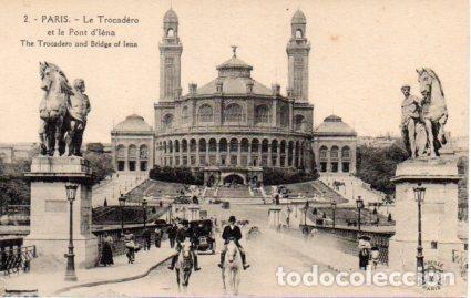 Postkarten: POSTAL PV08274: Le Pont d'Iena et Le Trocadero, Paris - NULL