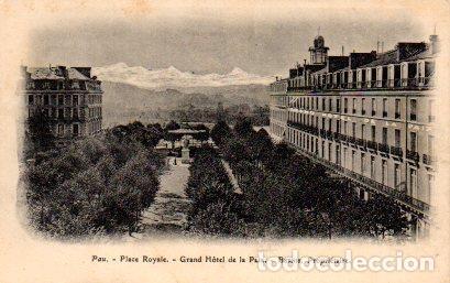 Postais: POSTAL PV08188: Grand Hotel de la Paix, Place Royale. Pau - NULL