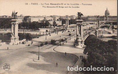 Postais: POSTAL PV08214: Le Pont Alexandre III et les Invalides - Panorama, Paris - NULL
