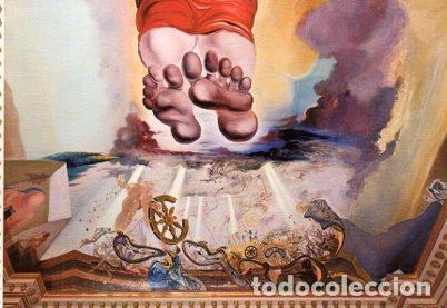 Postales: POSTAL PV07809: Detalle lateral del techo del Salon Noble Museo Dali - NULL
