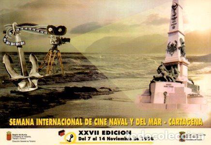 Postais: POSTAL PV07859: Semana Internacional de Cine Naval y del Mar 27&ordf; edicion 1998, Cartagena