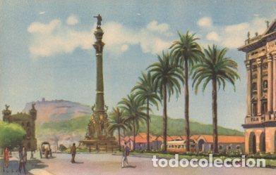 Postais: POSTAL PV07728: Paseo Colon en Barcelona por J. M. Tuser - NULL