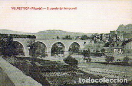 Postais: POSTAL PV07951: Puente del ferrocarril de Villajoyosa, Alicante (ver descripcion) - NULL