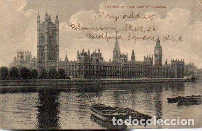Postais: POSTAL PV08002: Houses of Parliament, London - NULL