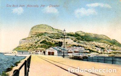 Postales: POSTAL PV07987: The Rock from Admiralty Pier, Gibraltar - NULL