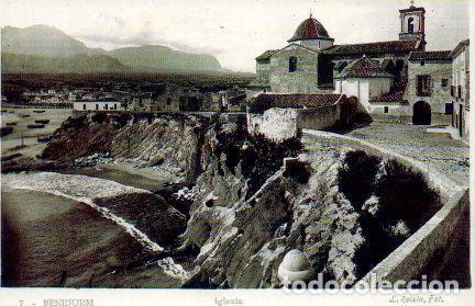 Postales: POSTAL PV07892: Iglesia de Benidorm, Alicante (ver descripcion) - NULL