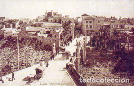 Postkarten: POSTAL PV07890: Puente de Canalejas en Elche (ver descripcion) - NULL