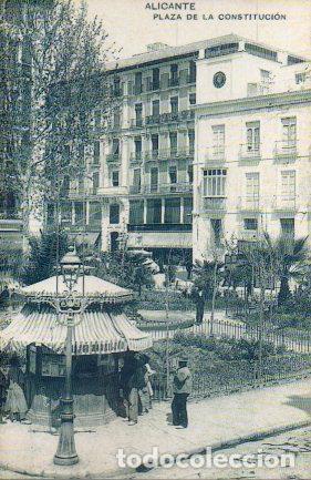 Postais: POSTAL PV07864: Plaza de la Constitucion, Alicante (ver descripcion)