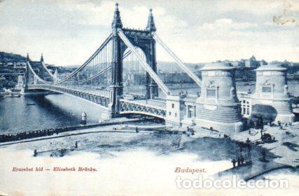 Cartes Postales: POSTAL PV08630: Erzsebet hid - Elisabeth Brucke, Budapest - NULL