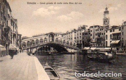Postais: POSTAL PV08667: Canal grande di rialto dalla Riva del vin, Venezia - NULL