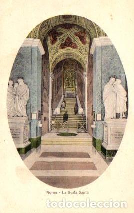 Postales: POSTAL PV08650: La Scala Santa, Roma - Foto 1