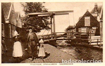 Postkarten: POSTAL PV08662: Volendam, Ophaalbrug - Drawbridge - NULL