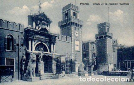 Postales: POSTAL PV08668: Entrata del R. Arsenale Marittimo, Venezia