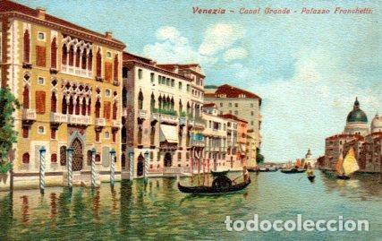 Postcards: POSTAL PV08653: Canal Grande - Palazzo Franchetti, Venezia - NULL