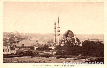 Postkarten: POSTAL PV08560: Jeni-Djami et le port, Constantinople - NULL