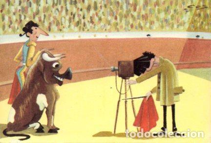 Postcards: POSTAL PV08753: Colecci&oacute;n Comico Taurina ilustrada por Cesc. 2 - NULL