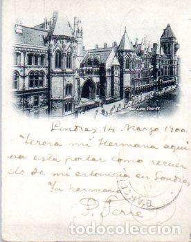Cartoline: POSTAL PV08764: New Law Courts, London - NULL