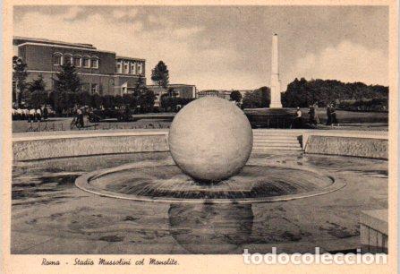 Postkarten: POSTAL PV08749: Stadio Mussolini col Monolite, Roma - NULL
