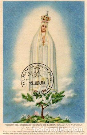 Postales: POSTAL PV08783: Virgen del Santisimo Rosario de Fatima - NULL