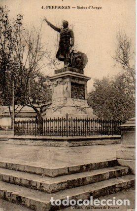 Postales: POSTAL PV08335: Statue dArago, Perpignan - Foto 1