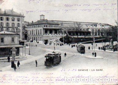 Postales: POSTAL PV08500: Geneve. La Gare - Foto 1