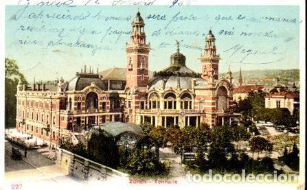 Postcards: POSTAL PV08481: Tonhalle, Zurich - NULL