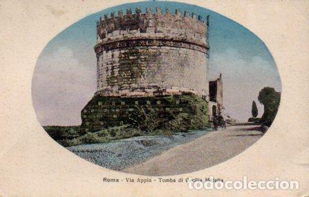 Postkarten: POSTAL PV08471: Via Appia, Tomba di Cecilia Metella. Roma - NULL