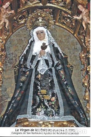 Postales: POSTAL L06077: La Virgen de los Dolores de Belmonte, Cuenca - Foto 1