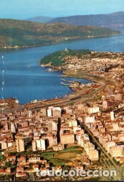 Postkarten: POSTAL PV09057: Vista aerea de Vigo - NULL
