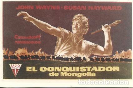 Cartes Postales: POSTAL A6019: El conquistador de Mongolia