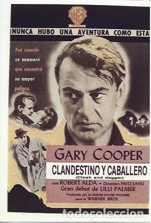 Cartes Postales: POSTAL A6038: Clandestino y caballero