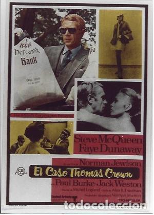 Cartes Postales: POSTAL A6069: El caso Thomas Crown
