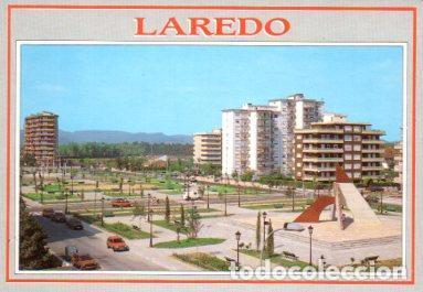 Postales: POSTAL PV09591: Jardines del Ensanche en Laredo, Santander - Foto 1