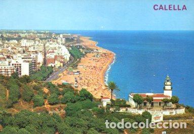 Postkarten: POSTAL PV09581: Faro y vista general de Calella - NULL