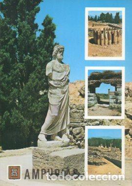 Postkarten: POSTAL PV09642: Ruinas de Ampuries, Costa Brava