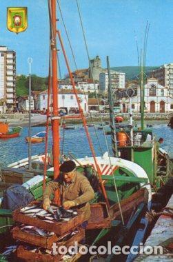 Postkarten: POSTAL PV09631: Escena tipica del puerto de Laredo, Cantabria