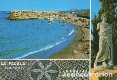 Postkarten: POSTAL PV09330: Puerto Romano, mosaico y Esculapio en La Escala