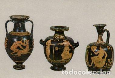 Postkarten: POSTAL PV09277: Ceramica atica de figuras rojas, Museu de l'Emporda