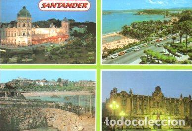 Postales: POSTAL PV09390: Vistas varias de Santander - Foto 1