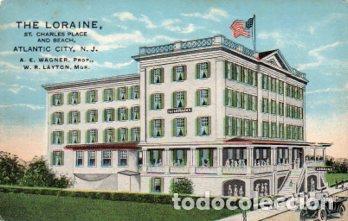 Cartes Postales: POSTAL PV09933: The Loraine, Atlantic City N. J.