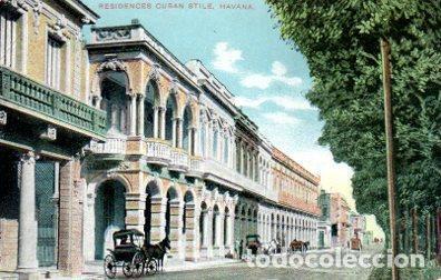 Postkarten: POSTAL PV09750: Residences Cuban Style, La Habana - NULL
